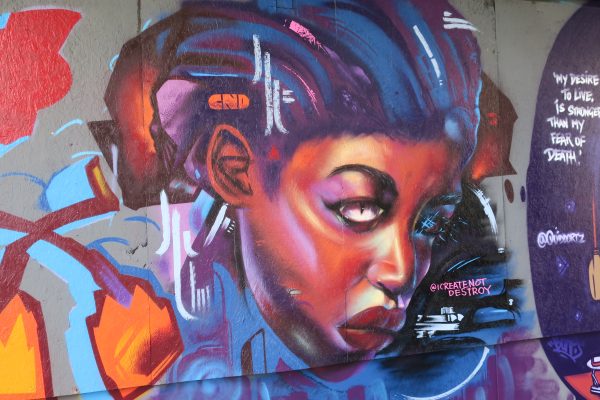 fluxcon 2022 afro futures digbeth graffiti